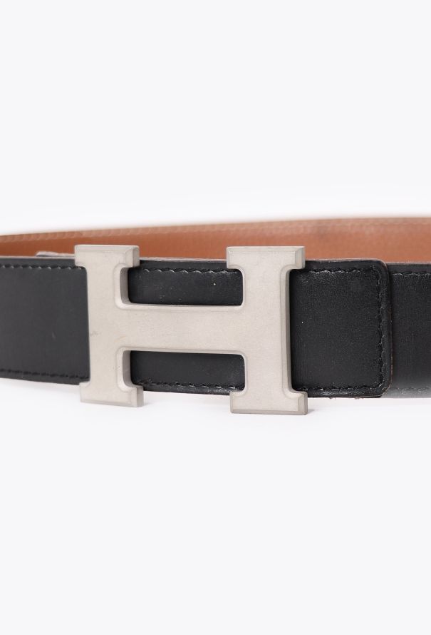 Hermès 2004 Reversible Box Buckle Belt - 3 Hermès 2004 Reversible Box Buckle Belt - 3