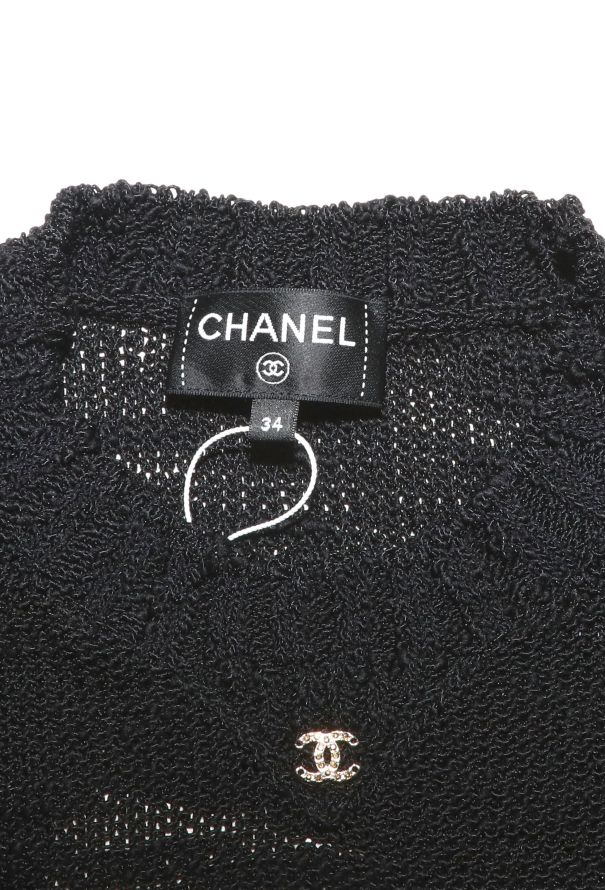 Chanel Pre-Fall 2025 Paris-Hangzhou Lamé Crochet Dress - 7