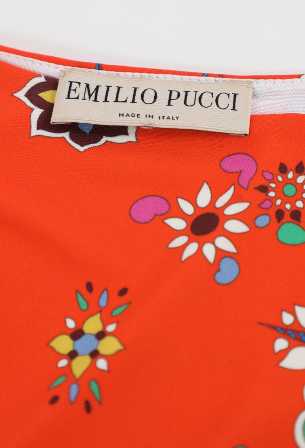 Emilio Pucci Floral Printed Jersey Dress - 5