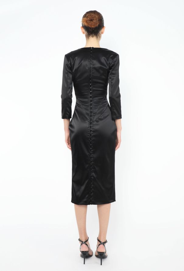 Dolce & Gabbana '90s Charmeuse Corset Dress - 4