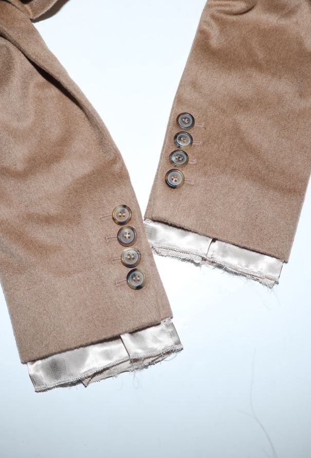 Miu Miu S/S 2022 Camel Logo Coat - 10