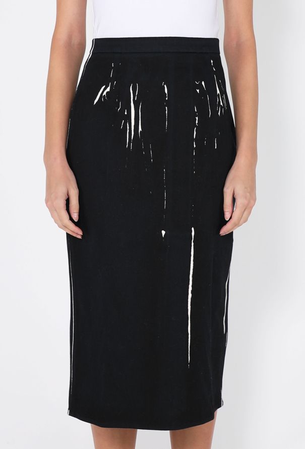 Prada Brushstroke Tailored Skirt, S/S 2018 - 4