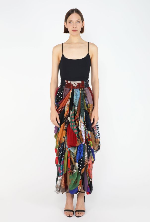 Dolce & Gabbana Patchwork Silk Skirt, S/S 1993 - 3