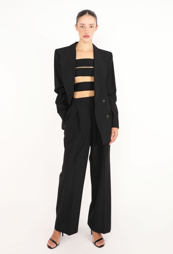 Saint Laurent 3-Piece Bondage Suit, S/S 2001 - 6