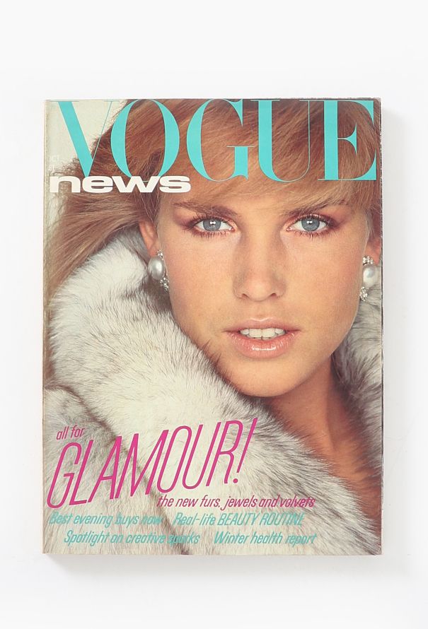 VOGUE UK 1981 Demarchelier Autumn Set - 6 VOGUE UK 1981 Demarchelier Autumn Set - 6