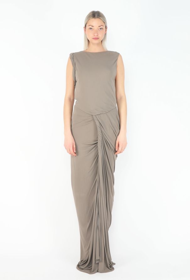 Jean Paul Gaultier Early 2000s Twisted Column Gown - 1