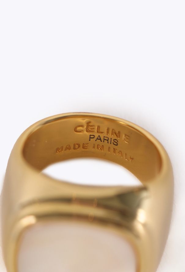Céline Signet Ring, Pre-Fall 2018 - 5