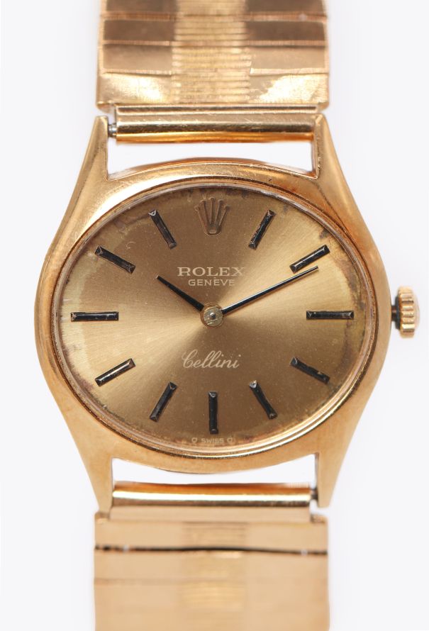 Rolex Elegant 18k Yellow Gold Cellini Watch - 2
