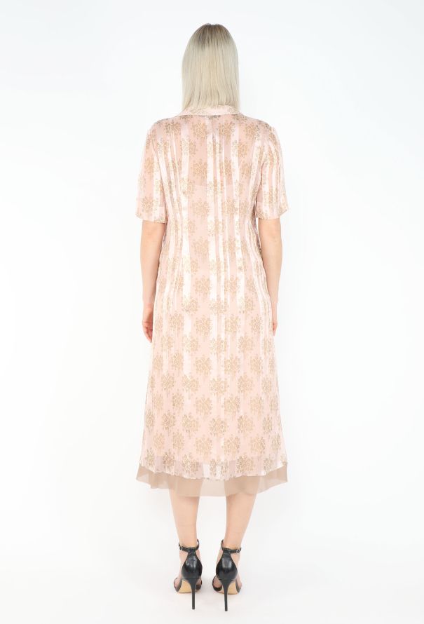 Fendi S/S 2025 Printed Chiffon Dress - 5