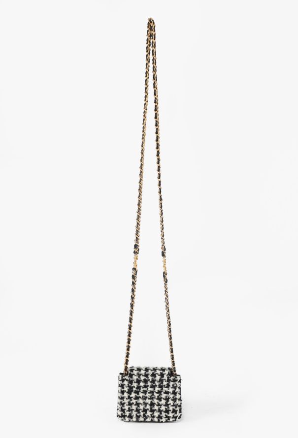 Chanel Tweed Mini Houndstooth Crossbody, 2019 - 4