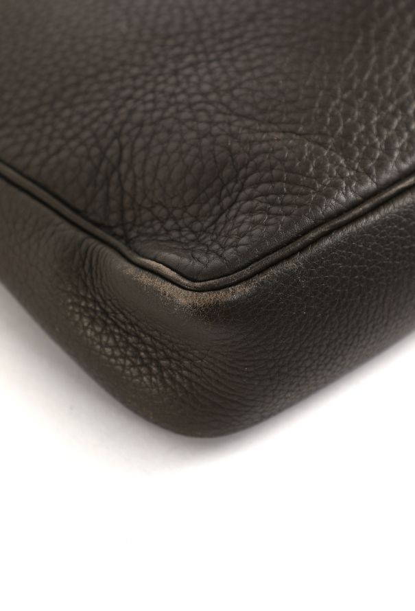 Hermès Vert Loden Taurillon Clémence Massai PM - 9