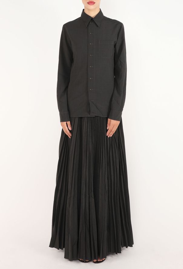 Jean Paul Gaultier Pleated Skirt Ensemble, 2000s - 4