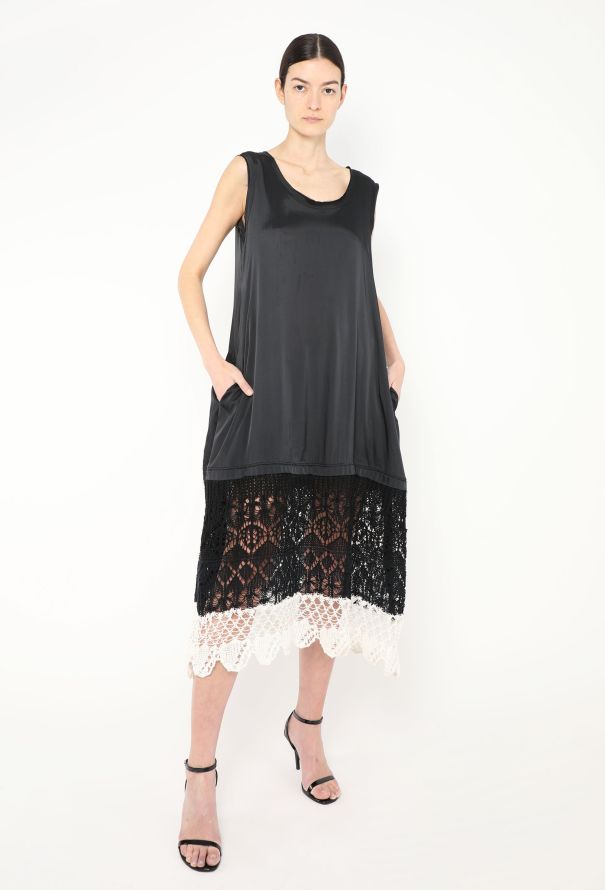 Jil Sander 2018 Crochet Trim Tunic Dress - 4