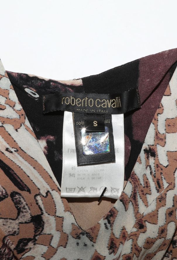 Roberto Cavalli Slip Dress & Fringe Bolero Set, 2003 - 9