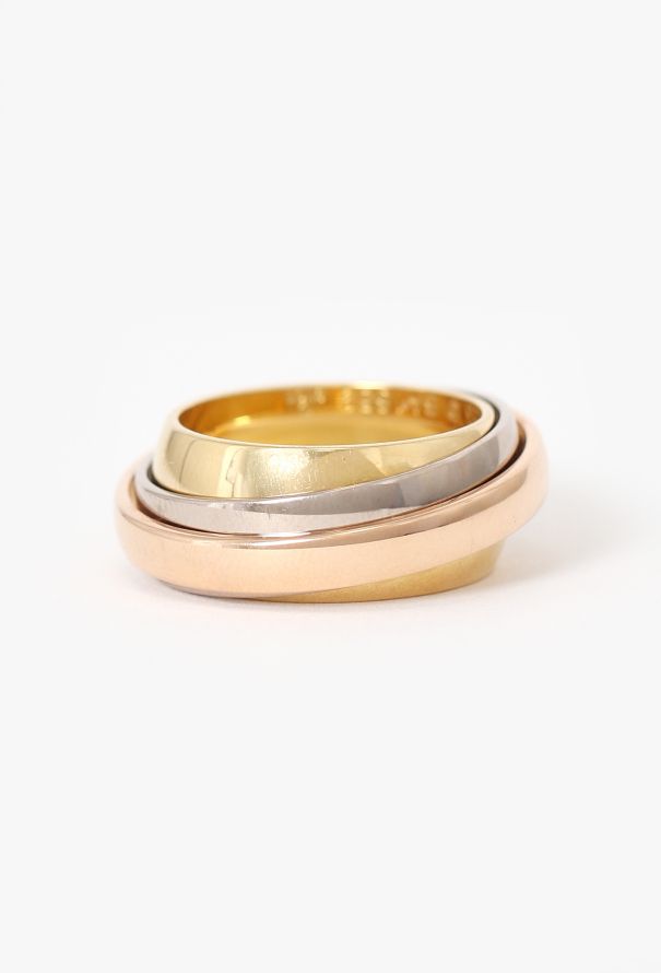 Cartier Rare Vintage 18K Trinity Must Essence Ring - 5