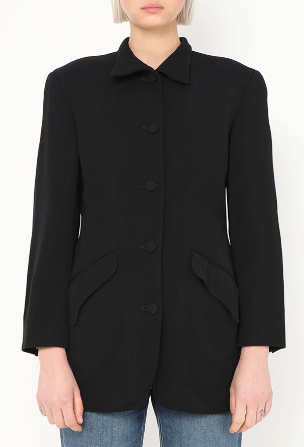 Romeo Gigli '90s Tailored Twill Blazer - 1