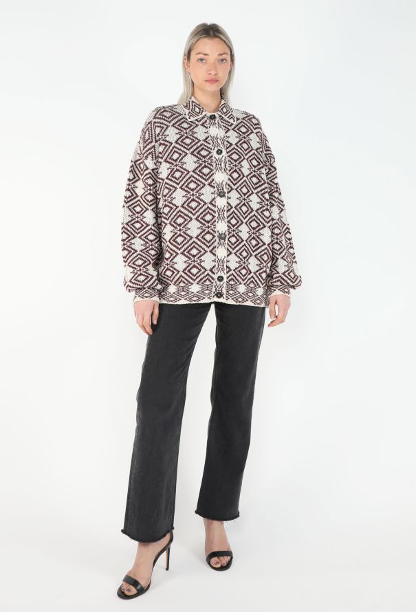 Prada Fall 2021 Jacquard Cardigan - 4