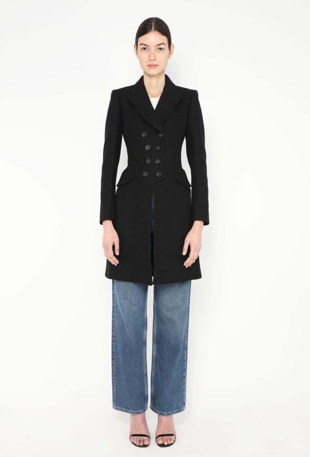 Alaïa F/W 2010 Pleated Hourglass Coat - 1