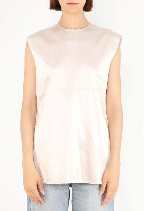 Céline Charmeuse Sleeveless Top, Spring 2013 - 3
