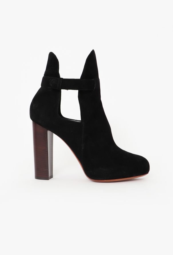 Céline F/W 2010 Suede Ankle Boots - 1