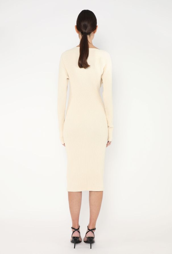 Bottega Veneta Resort 2020 Knotted Ribbed Dress - 5 Bottega Veneta Resort 2020 Knotted Ribbed Dress - 5