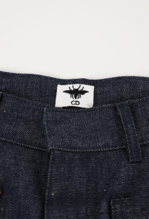 Dior 2024 Embroidered Wide-Leg Jeans - 5