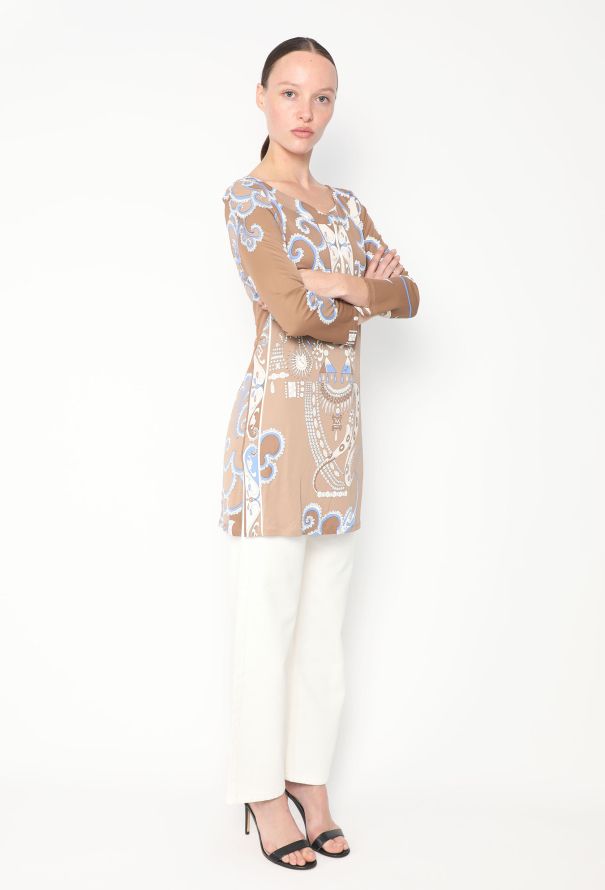 Emilio Pucci Geometric Printed Tunic - 3