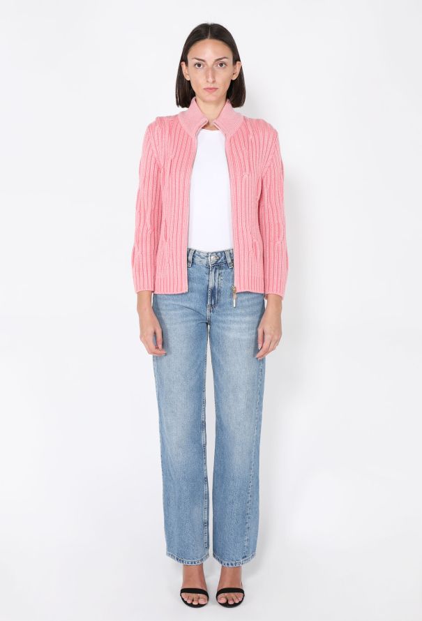 Chanel Cashmere Zip Cardigan, 2014 - 3