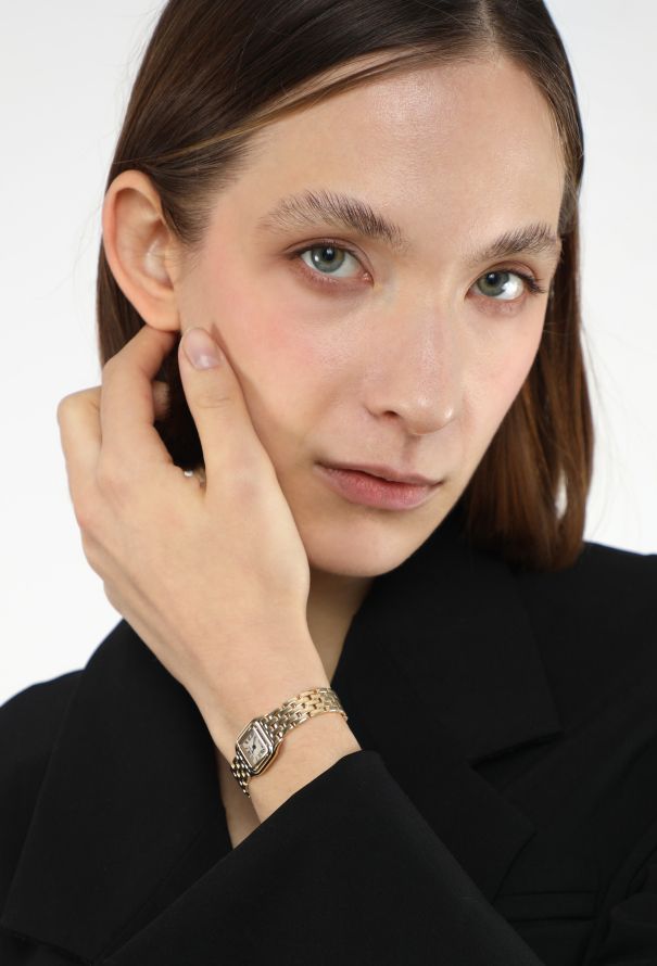 Cartier RARE Vintage 18K Yellow Gold Mini Panthère Watch - 2