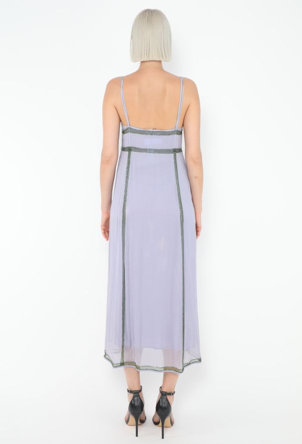 Prada COLLECTOR F/W 1996 Beaded Slip Dress - 5 Prada COLLECTOR F/W 1996 Beaded Slip Dress - 5