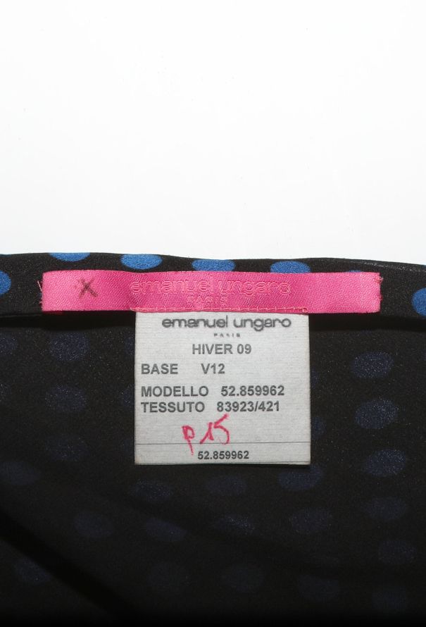 Emanuel Ungaro F/W 2009 One-Shoulder Dress - 6