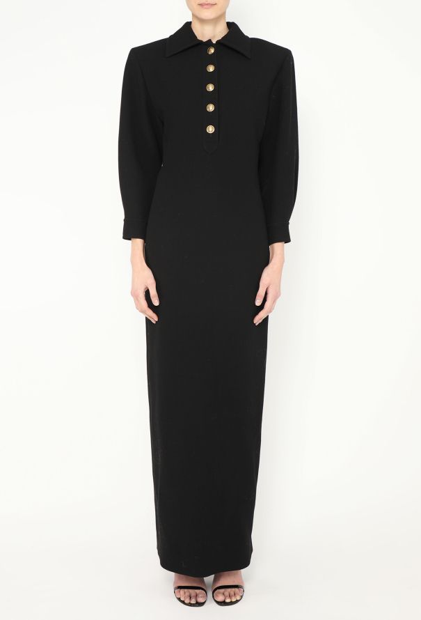 Saint Laurent 2021 Structured Polo Dress - 2