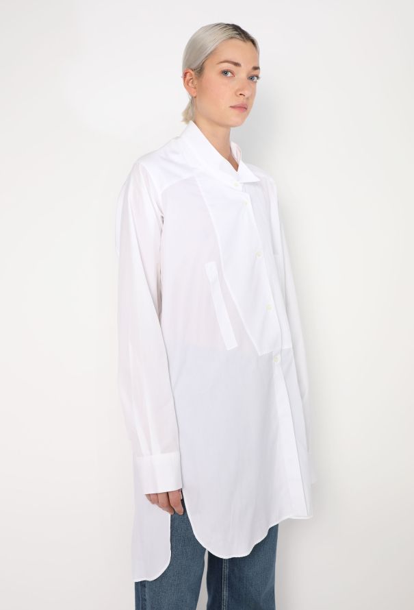 Loewe 2023 Asymmetrical Poplin Tunic - 4 Loewe 2023 Asymmetrical Poplin Tunic - 4