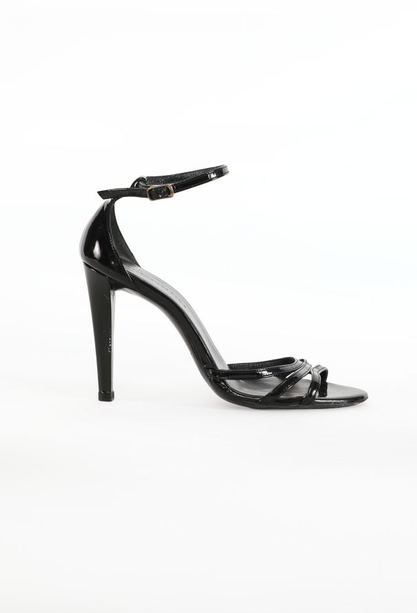 Balenciaga Strappy Patent Sandals, S/S 2002 - 1