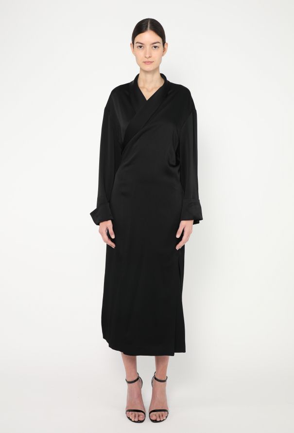 Phoebe Philo 2024 Charmeuse Wrap Dress - 3