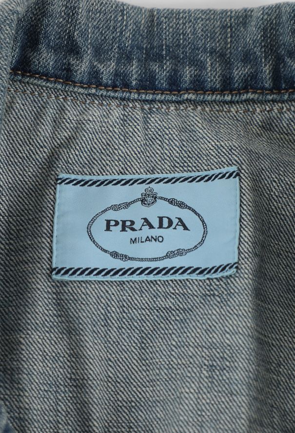 Prada 2025 Denim and Leather Blouson Jacket - 7