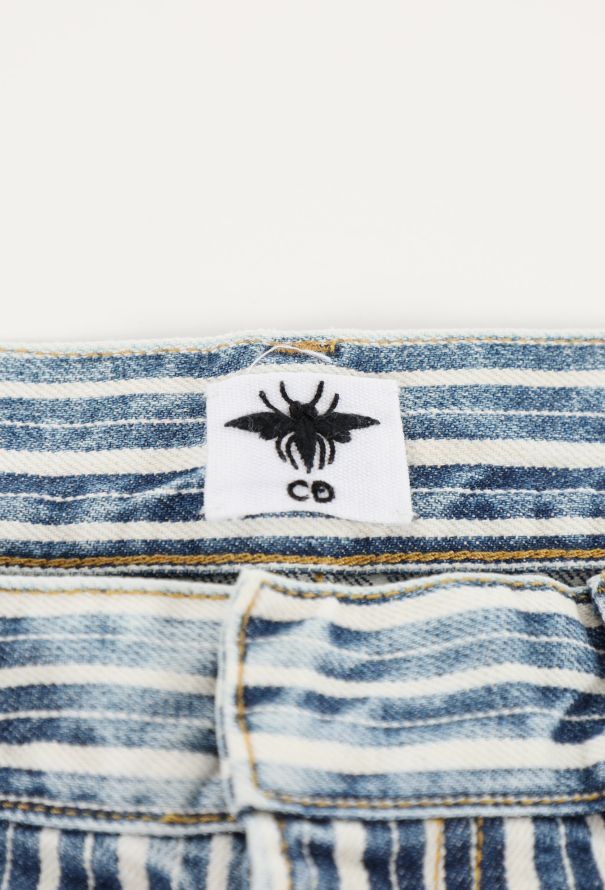 Dior 2019 Striped Denim Jeans - 5