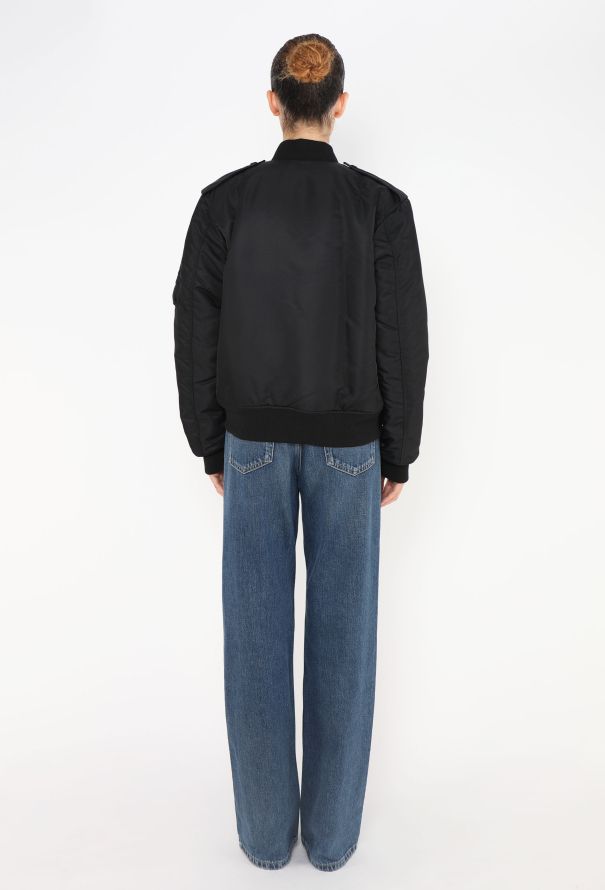 Saint Laurent Épaulette Bomber Jacket - 5