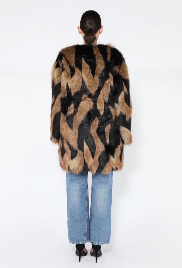 Givenchy Faux Fur Coat, F/W 2018 - 7