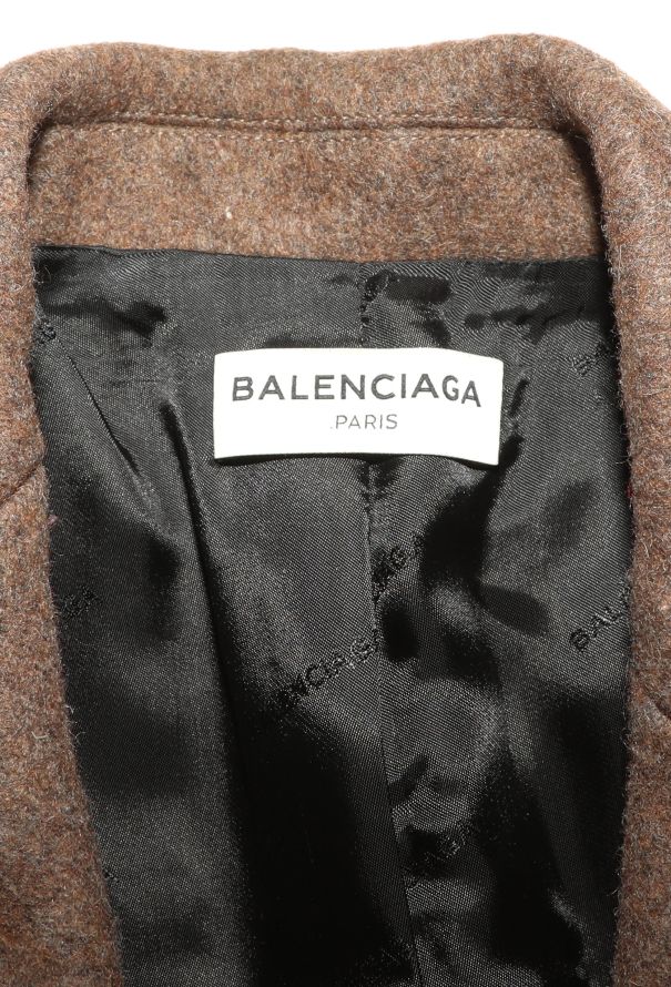 Balenciaga 2016 Tailored Wool Coat - 5