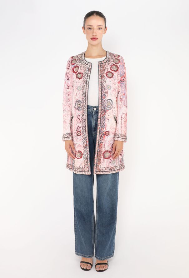 Isabel Marant S/S 2013 Hand-Embroidered Juliana Coat - 3