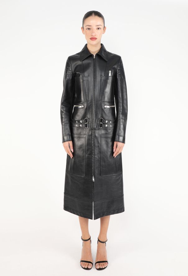 Céline COLLECTOR Pre-Fall 2018 Leather Moto Coat - 1