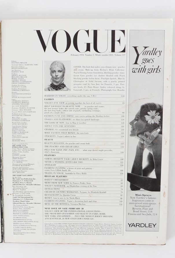 VOGUE UK 1970 Bailey, Bourdin, Arrowsmith Trio - 7 VOGUE UK 1970 Bailey, Bourdin, Arrowsmith Trio - 7