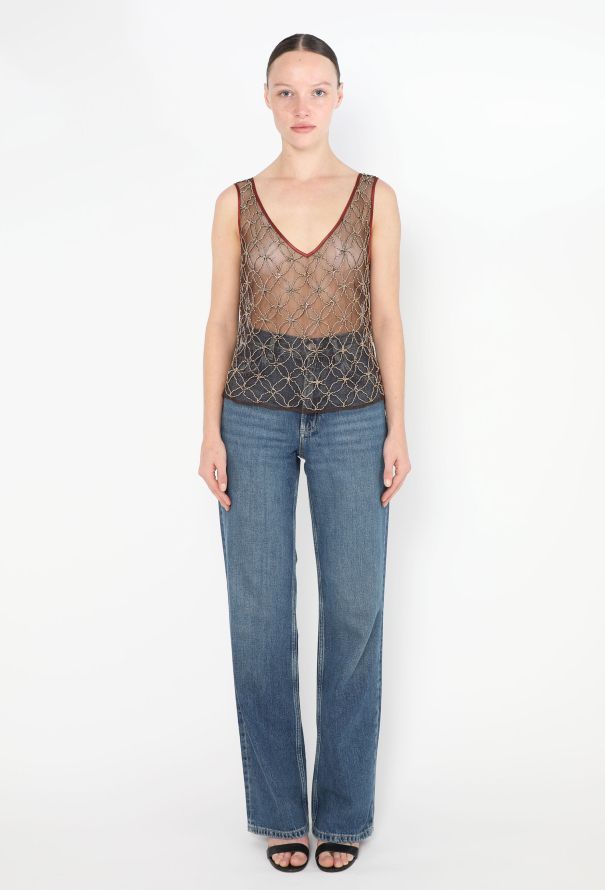 Viviennne Tam '90s Embroidered Top - 2 Viviennne Tam '90s Embroidered Top - 2