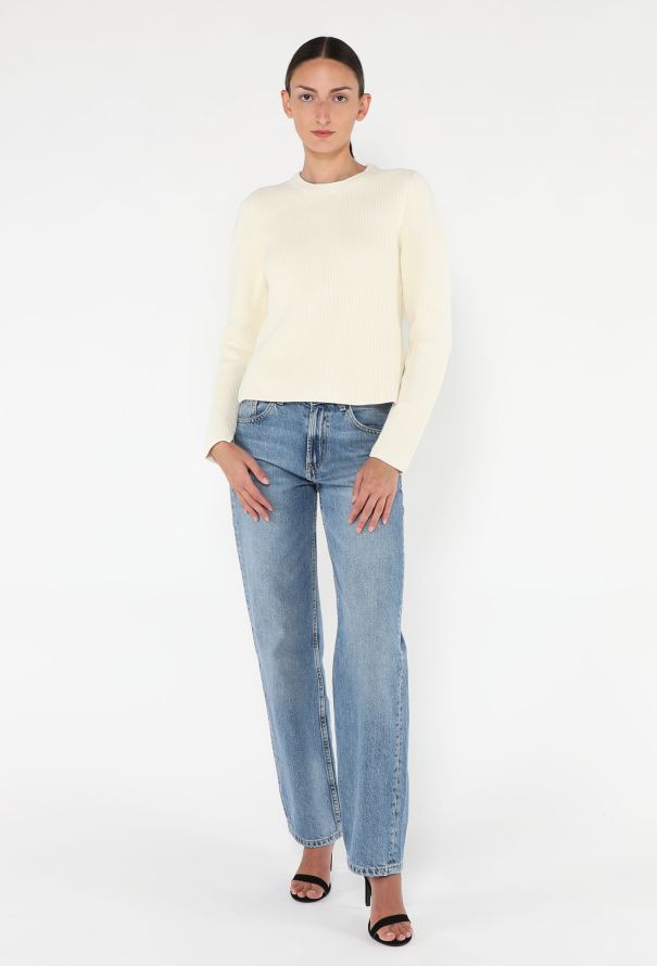 Céline Classic Ribbed Knit Top - 3