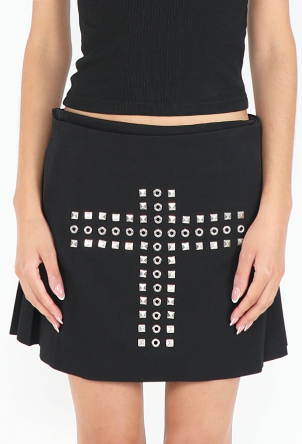 Comme des Garçons Fall 2000 Studded Cross Skirt - 4