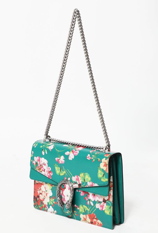 Gucci Dionysus Floral Blooms Leather Shoulder Bag