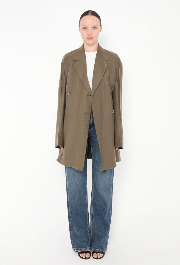 Céline F/W 2017 Belted Cashmere Jacket - 4