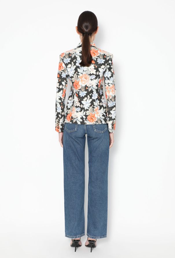 Céline Resort 2012 Floral Piqué Blazer - 6 Céline Resort 2012 Floral Piqué Blazer - 6