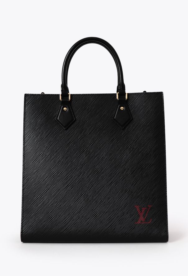 Louis Vuitton Black Epi Sac Plat - 1